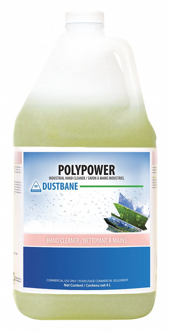 NET P/ MAINS,LIQ/PIERRE PONCE,PUISSANCE INDUSTRIELLE,PARFUM FLORAL,JAUNE,4 L