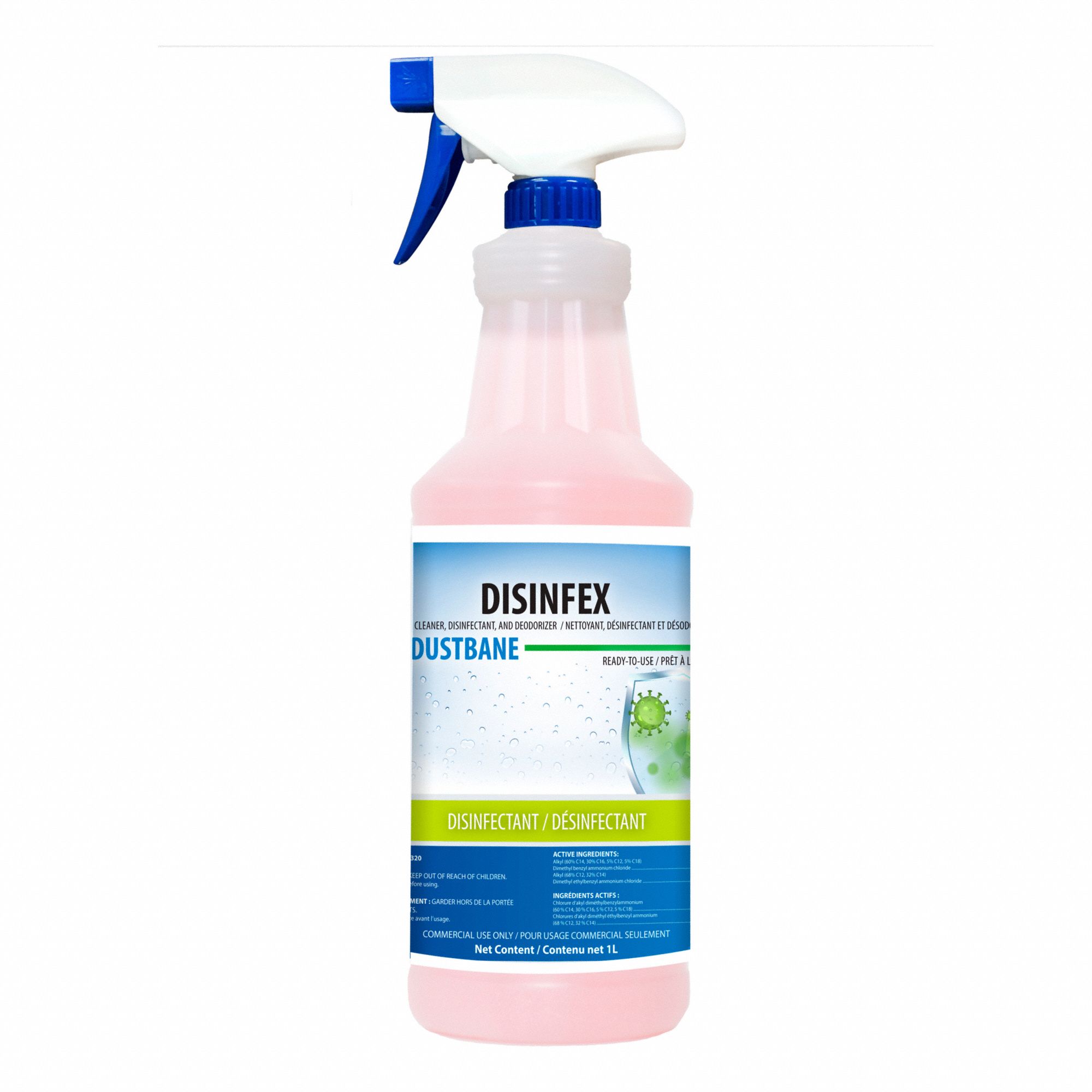 DISINFECTANT,AGRUMES,QUAT,1 L