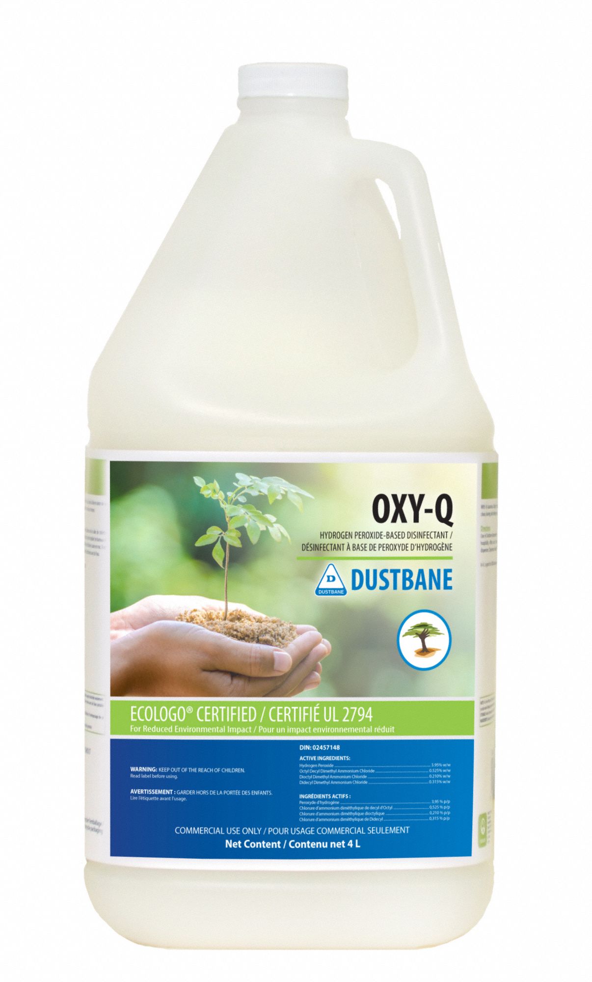 NETTOYANT DESINFECTANT,4L,DOUCE,TRSPARNT