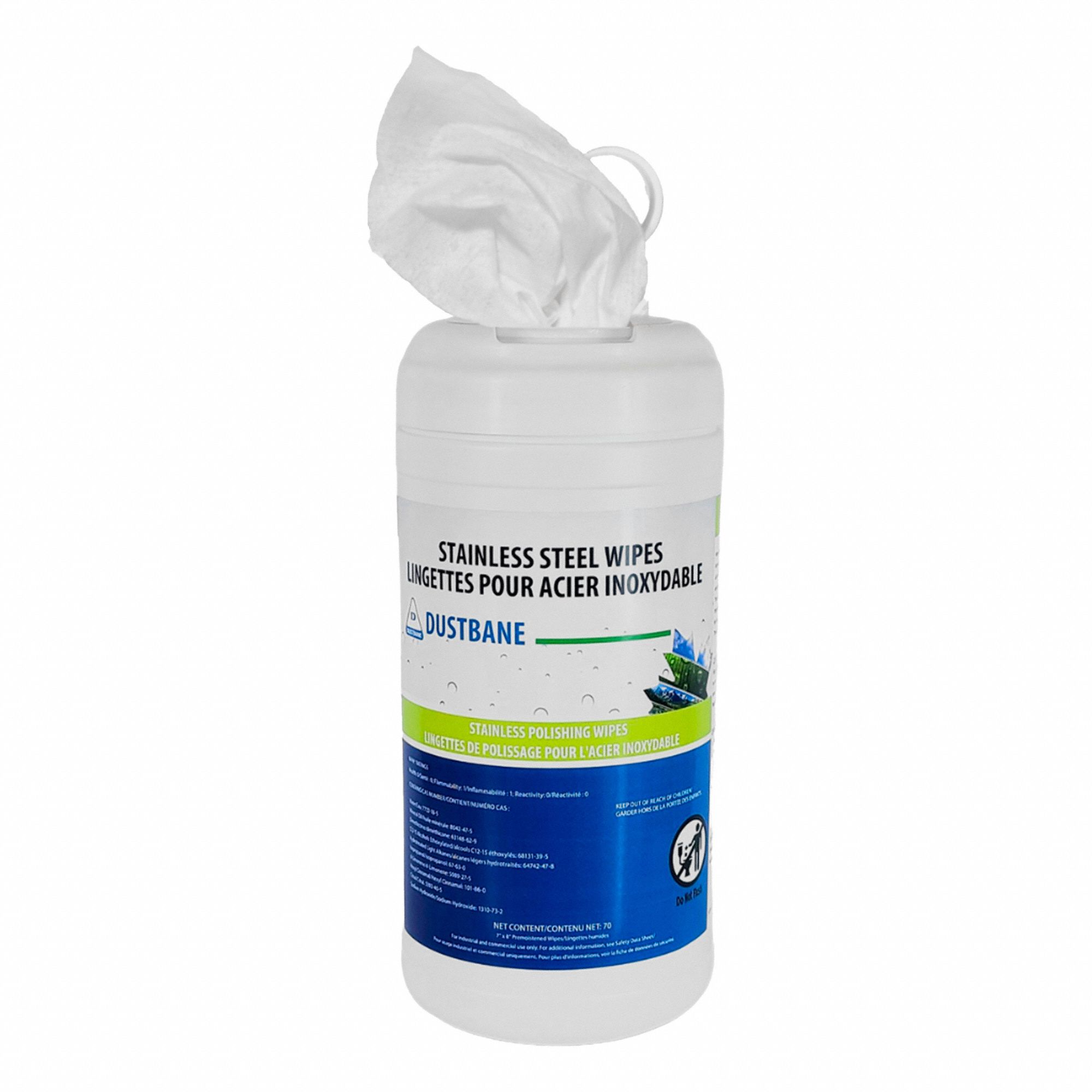 STAINLESS STEEL CLEANER WIPES