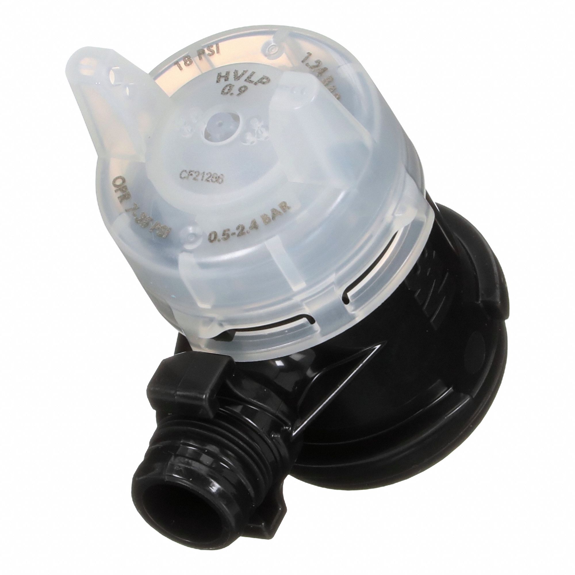 Pressure HVLP Head Refill Kit: Repl Needles, Nozzles & Caps for Air Sprayers, 10 PK