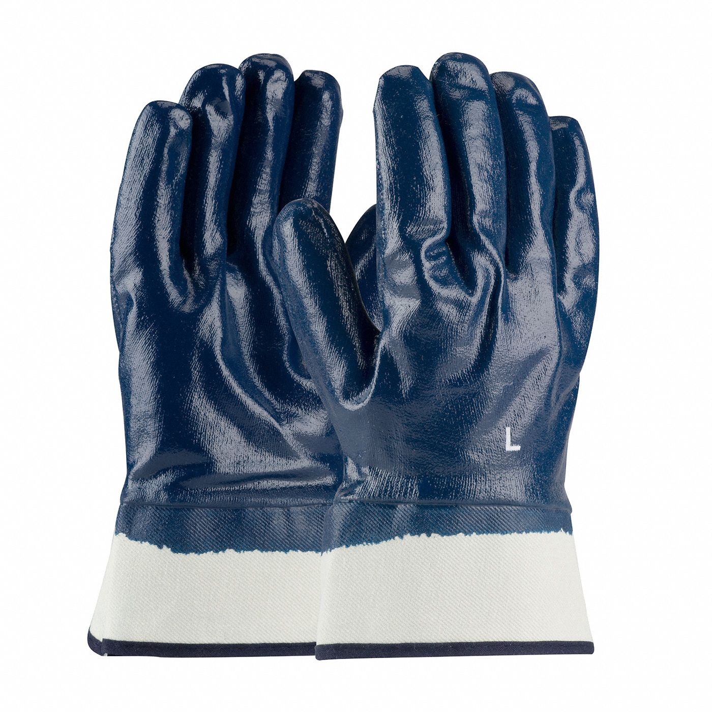 ARMORTUFF GANTS ENDUITS,NATUREL,G,NITRILE, MANCHETTE DE SÉCURITÉ,REVÊTEMENT COMPLET,10 1/5PO