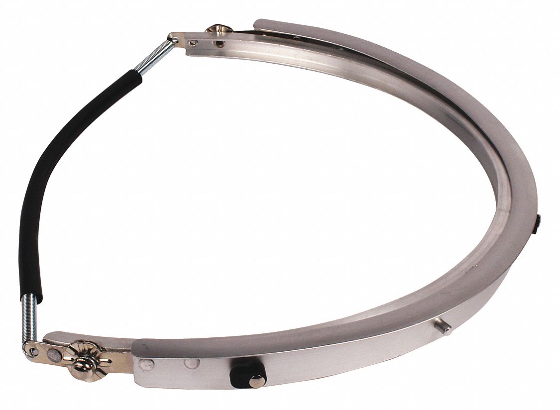 FACESHIELD PERFORMANCE BRACKET, SILVER, ALUMINUM