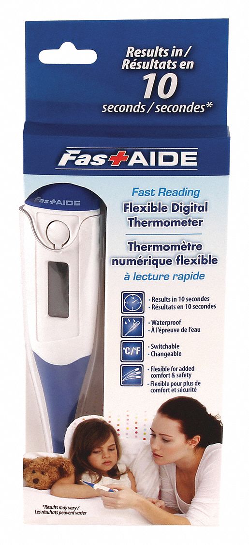 ORAL THERMOMETER,80 TO 110 F TEMP RANGE