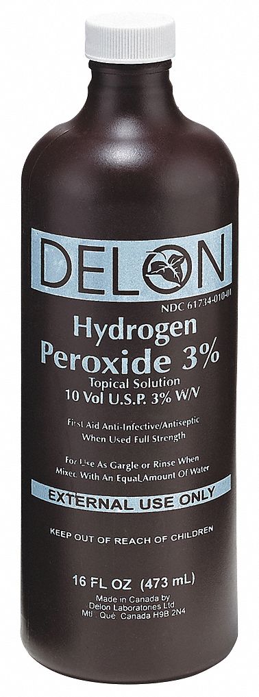 HYDROGEN PEROXIDE,500ML,BOTTLE