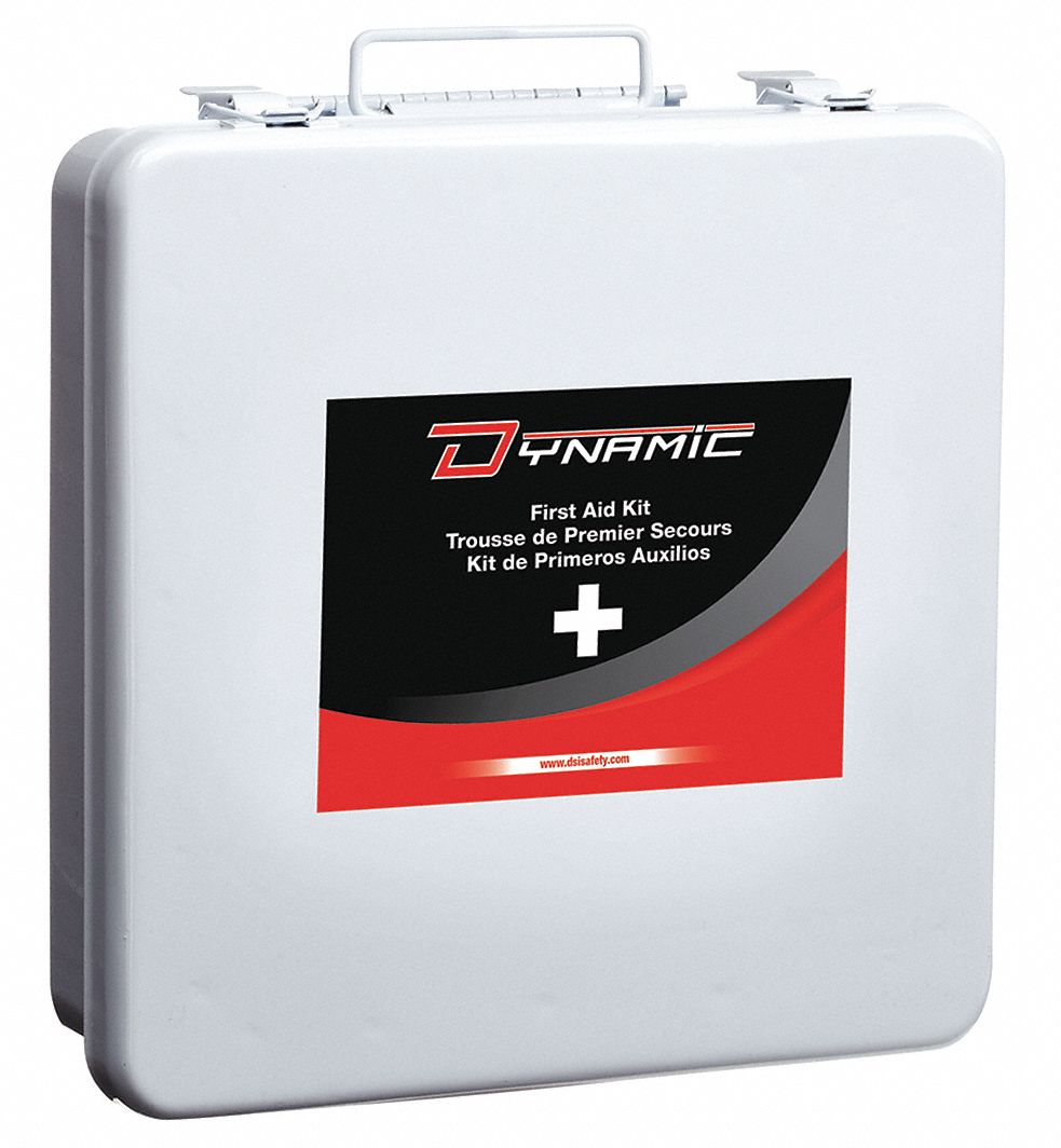 DYNAMIC BC FIRST AID KIT, BASIC, INDUSTRIAL/WATERPROOF, PORTABLE/WALL ...