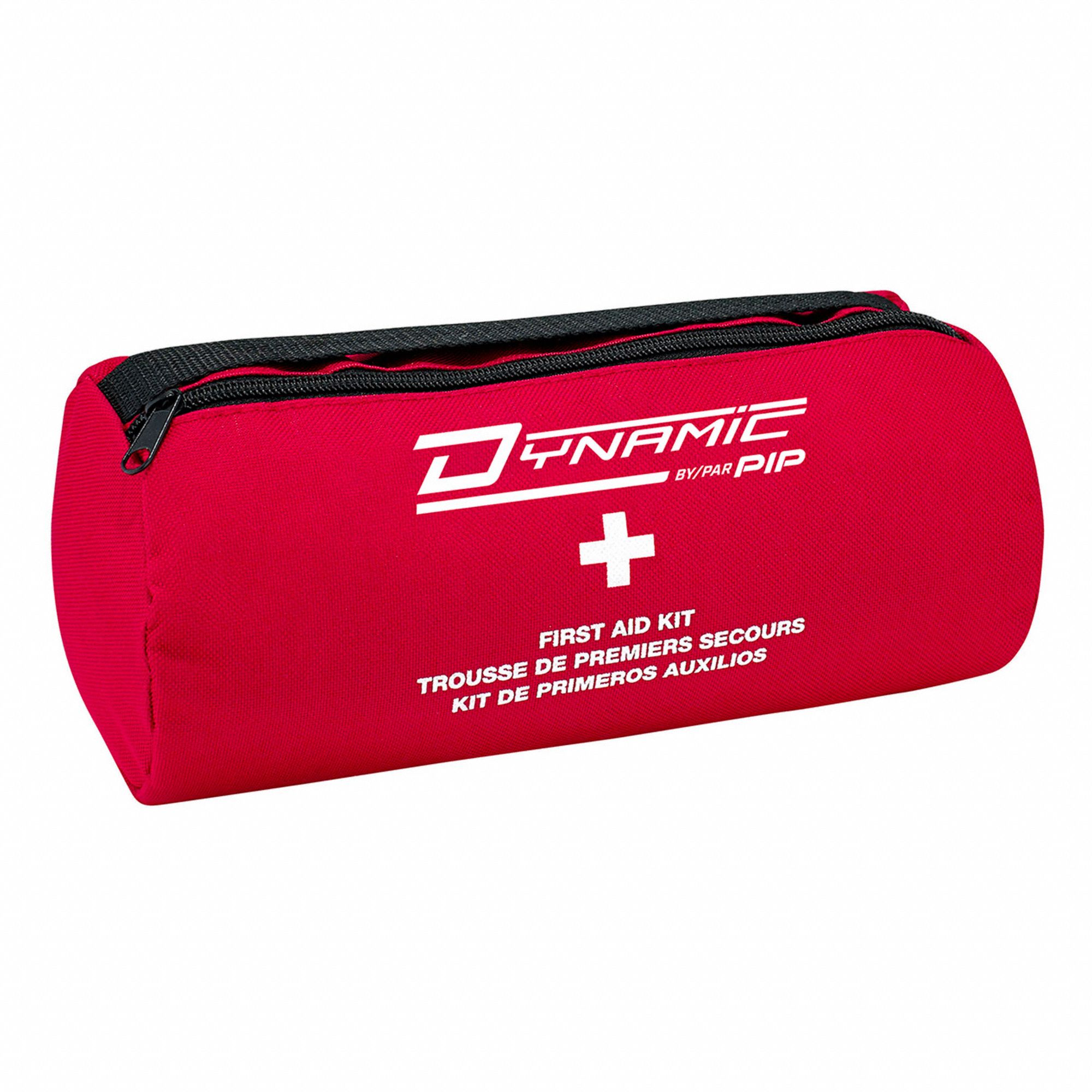 FIRST AID KIT,NYLON,RED,CSA Z1220-17