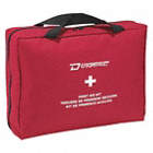 CSA #3 FIRST AID KIT, GENERAL PURPOSE, 30-PIECE, RED, SMALL, 15.5 X 5.5 X 16.5 IN, NYLON