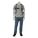 HARNESS, WORK POSITIONING/CLIMBING, TONGUE BUCKLE, 310 LB, SZ XL, STEEL W POLYESTER WEBBING