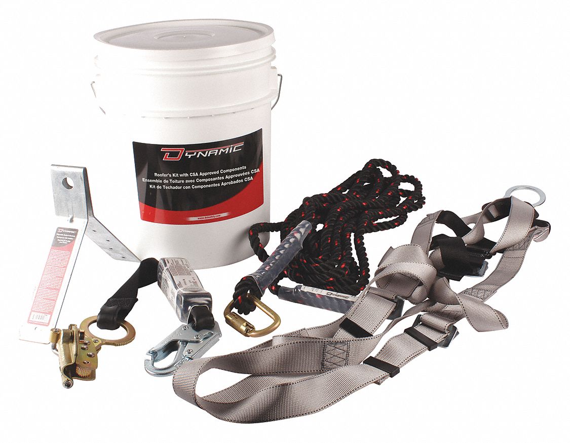 ROOFERS KIT, WEIGHT CAP 352LBS, 25 FT, UNIVERSAL SIZE