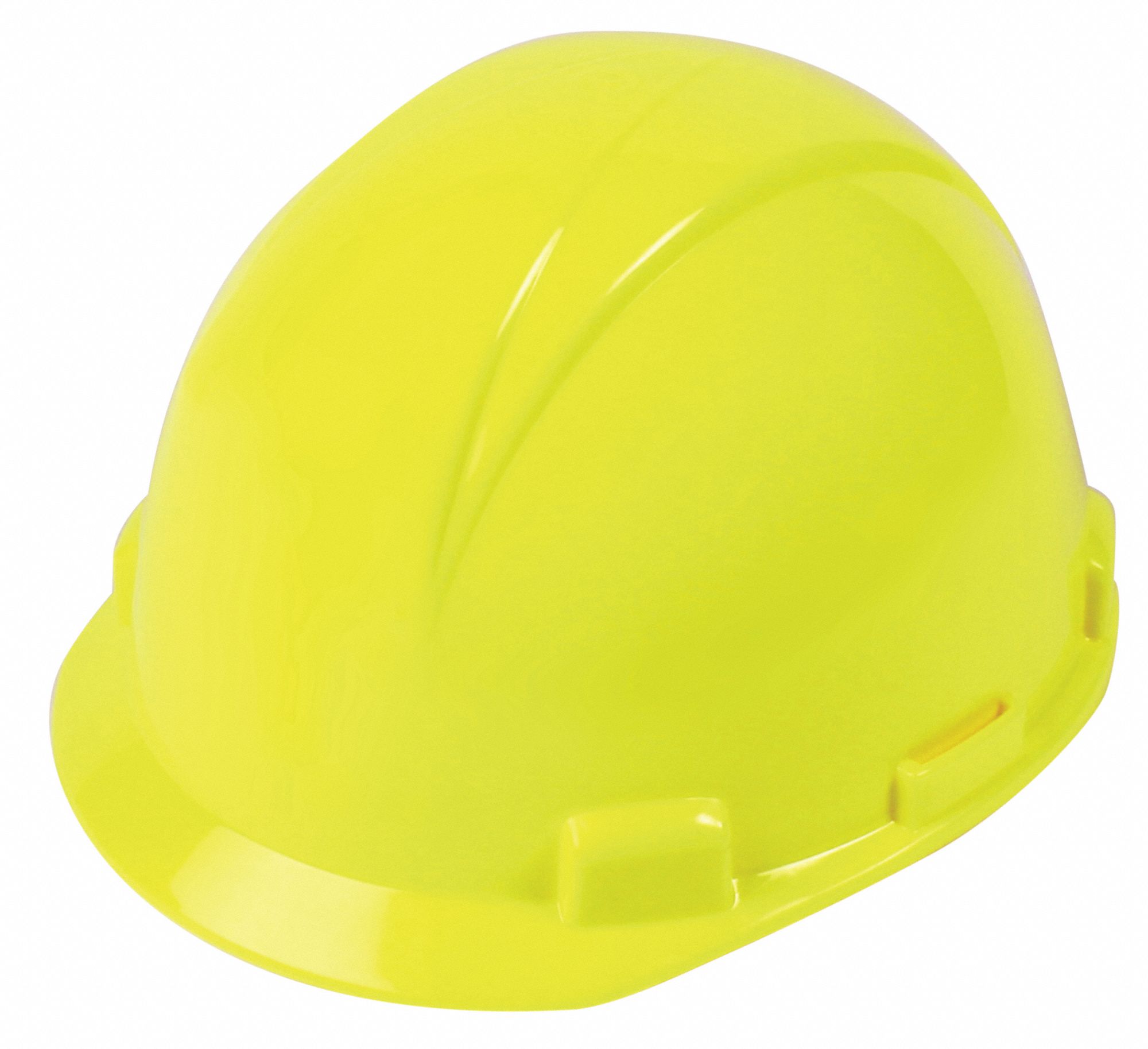 DYNAMIC HARD HAT, TYPE 2, FRONT BRIM, 4POINT RATCHET, CSA E, HI VIS