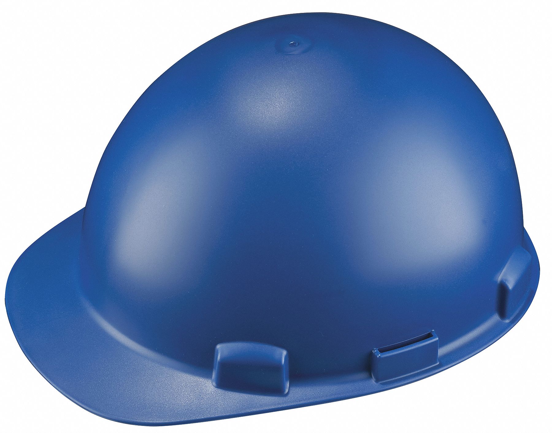 CASQUE DE SÉCURITÉ, CSA, TYPE 1, CLASSE E, PC, CLIQUET SURE-LOCK À 4 POINTS, REBORD, BLEU ACIER