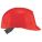 BUMP CAP, POLYETHYLENE, 4-POINT PINLOCK SUSPENSION, RED