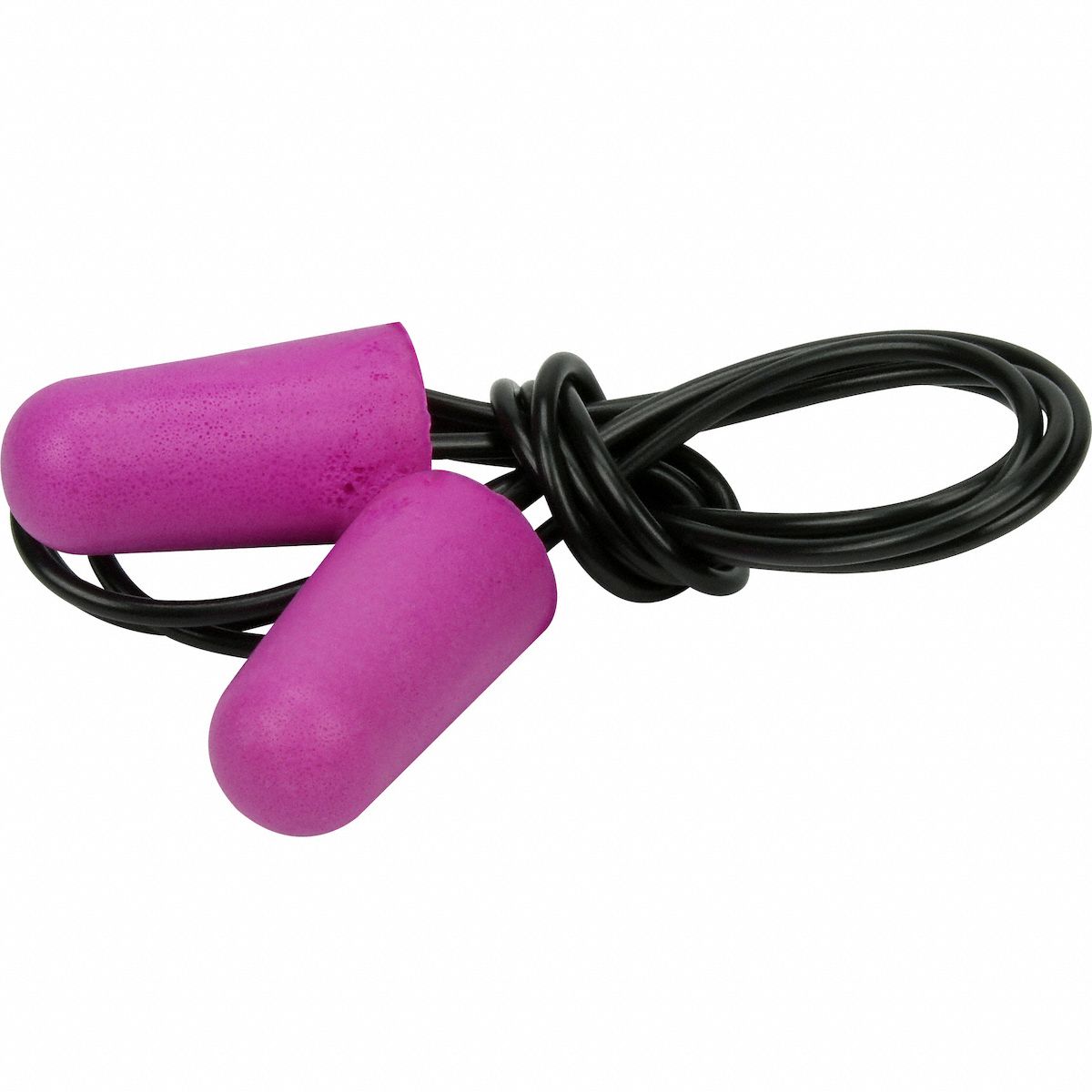BOUCHONS D'OREILLE, JETABLES, POURPRE, PU/PVC, M, BALLE, 28 DB, FILAIRES, ENROULABLES, 50 PR