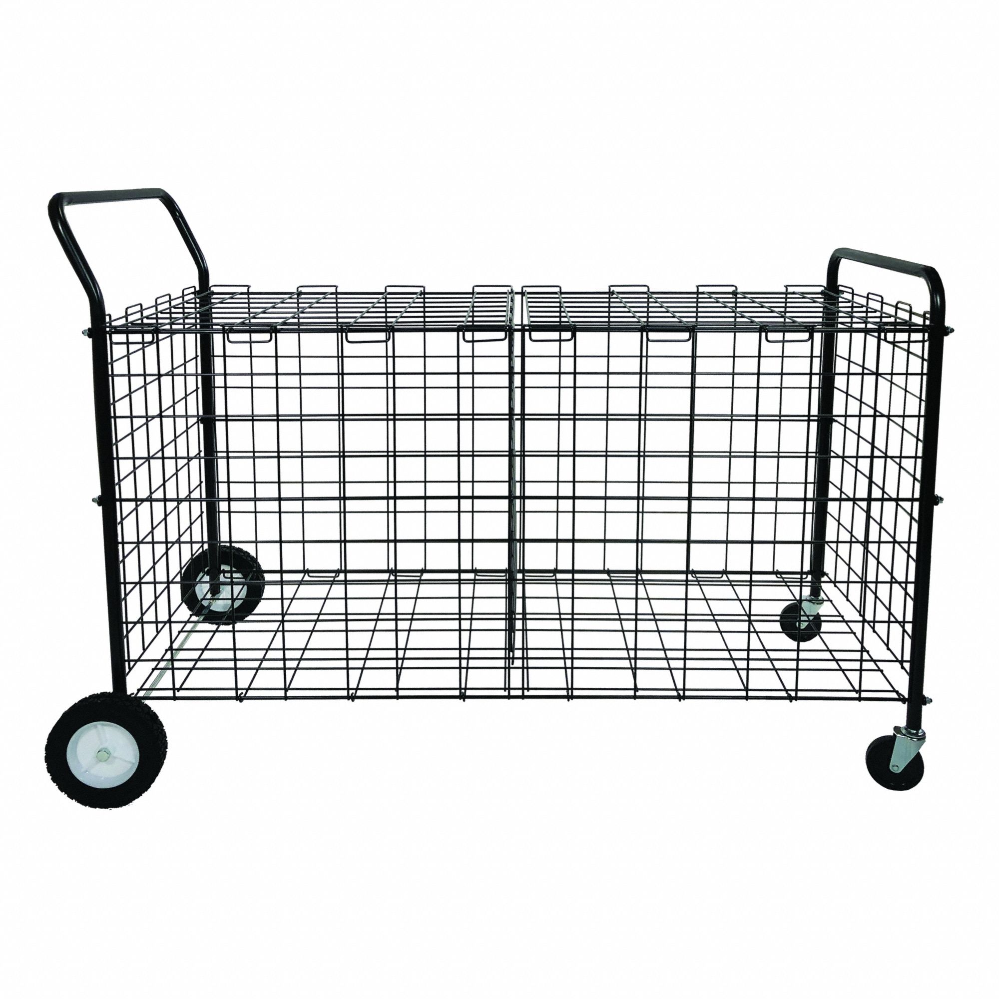 Ball Locker: 59 in Overall Lg, 24 in Overall Wd, 37 in Overall Ht, Steel, Black