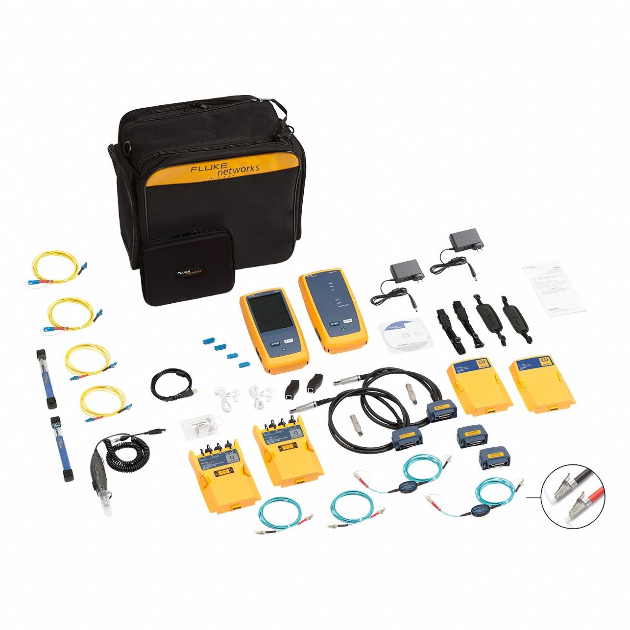 FLUKE NETWORKS, DSX28000QI/GLD, 40 GBps Max. Speed Measured, Cable