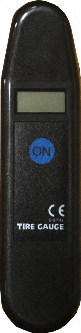 DIGITAL TIRE PRESSURE GAUGE, TIRE PRESSURE GAUGE, DIGITAL, 0.5 PSI PRESSURE INCREMENTS