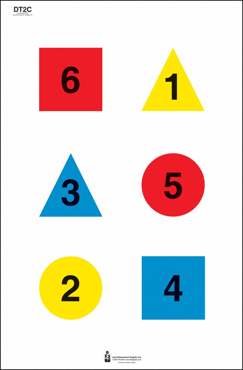 Shooting Range Targets: Paper, Bullseye Target, 35 in Ht, 23 in Wd, 100 PK