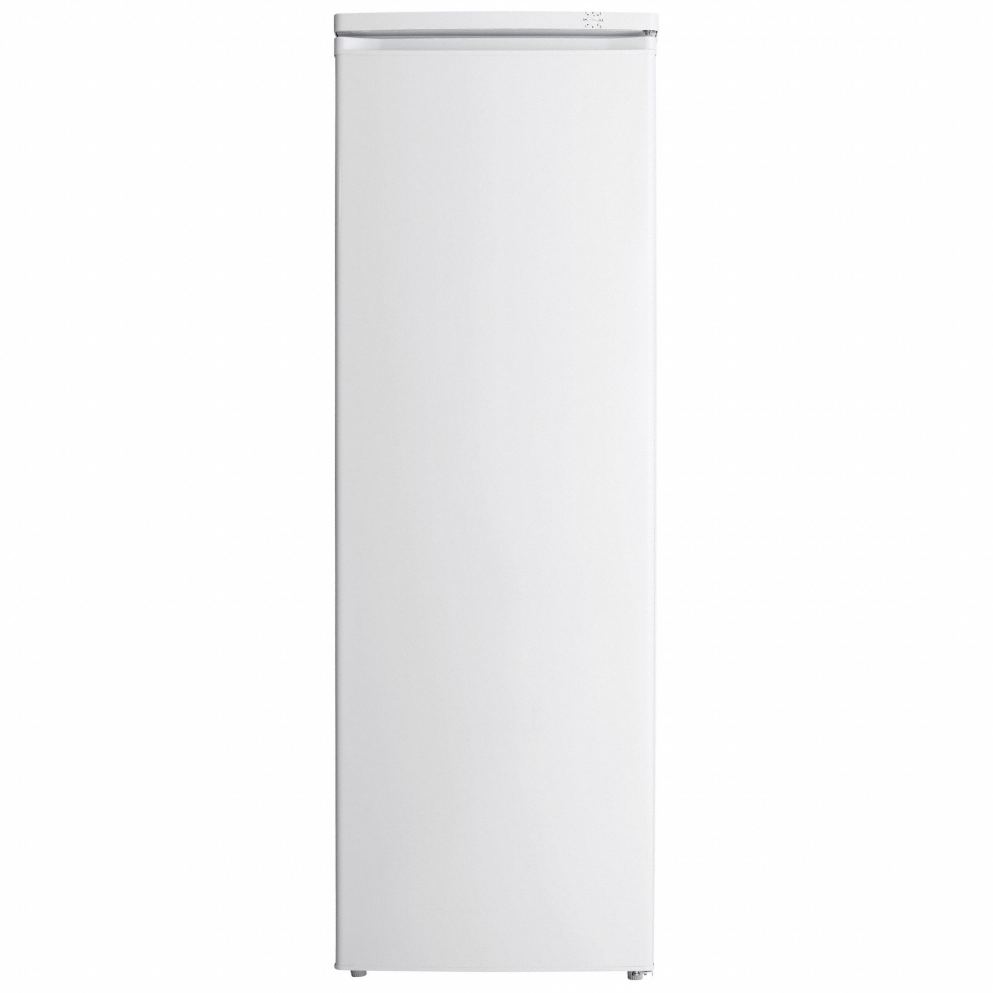Upright Freezer: White, 7.1 cu ft Capacity, Energy Star Compliant, 6 to 9.9 cu ft