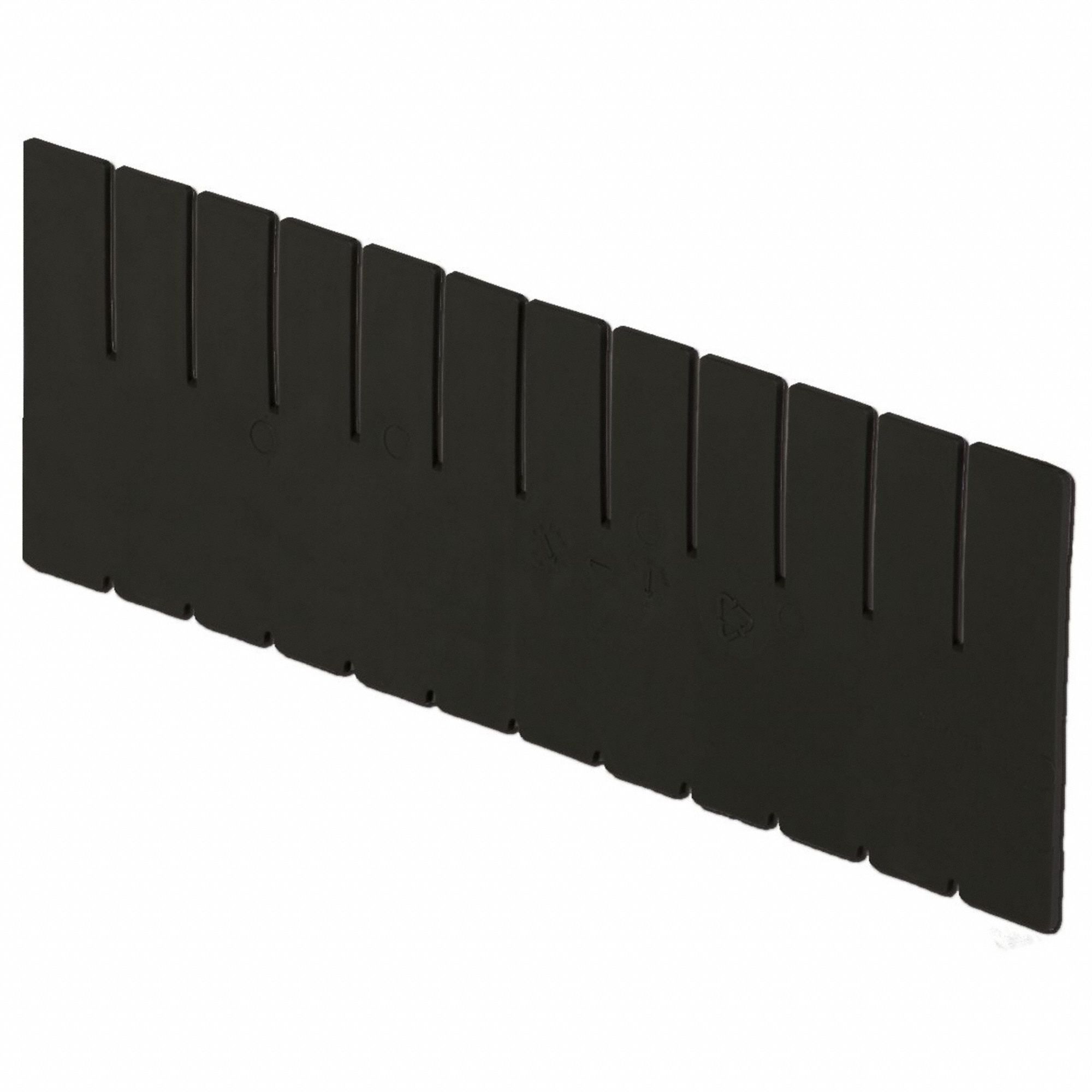 Divider: 15 1/4 in x 7 1/2 in, Plastic, DC2080-XL