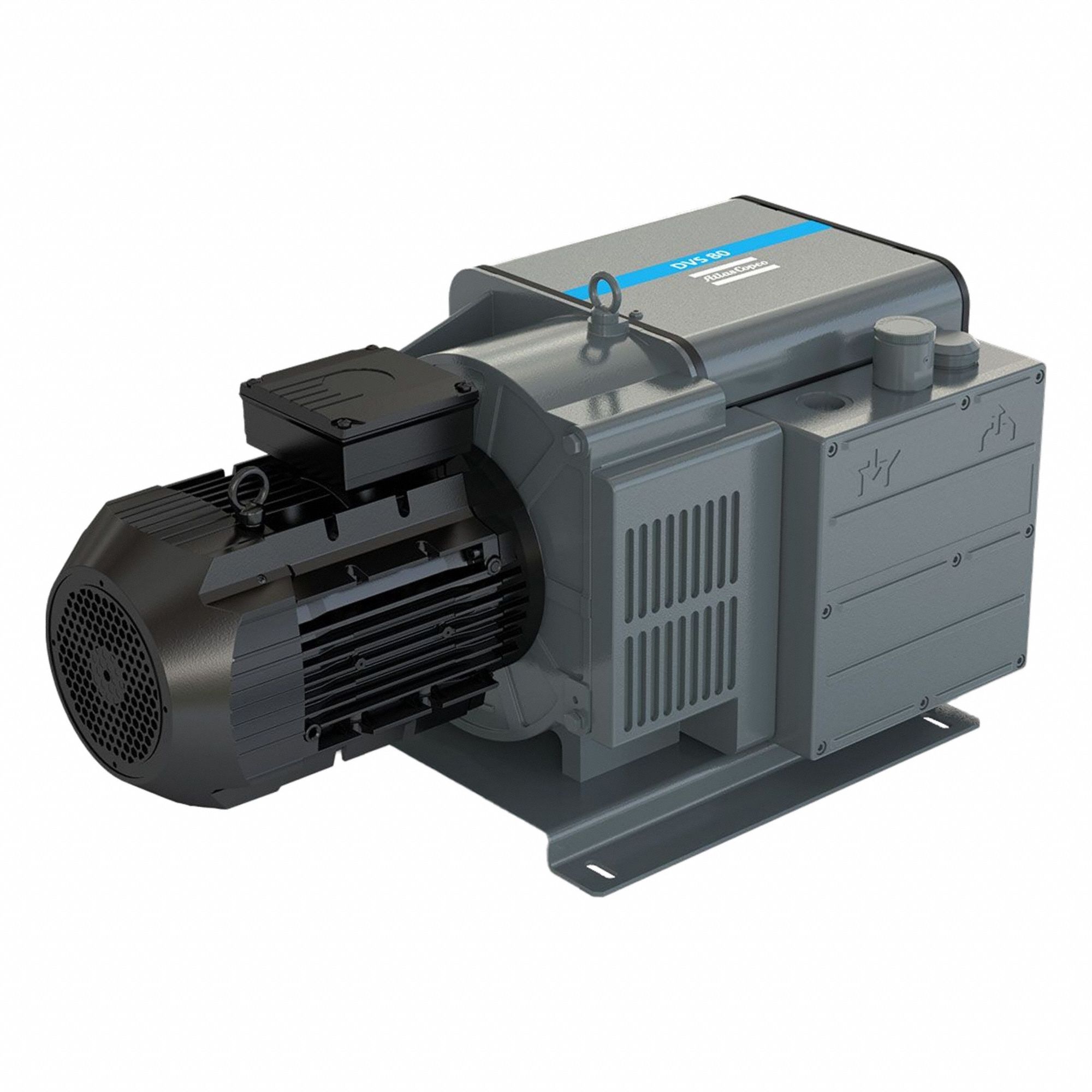 Vacuum Pump: 1.8 kW, 3 Phase, 230/460V AC, 112.5 torr Max Vacuum