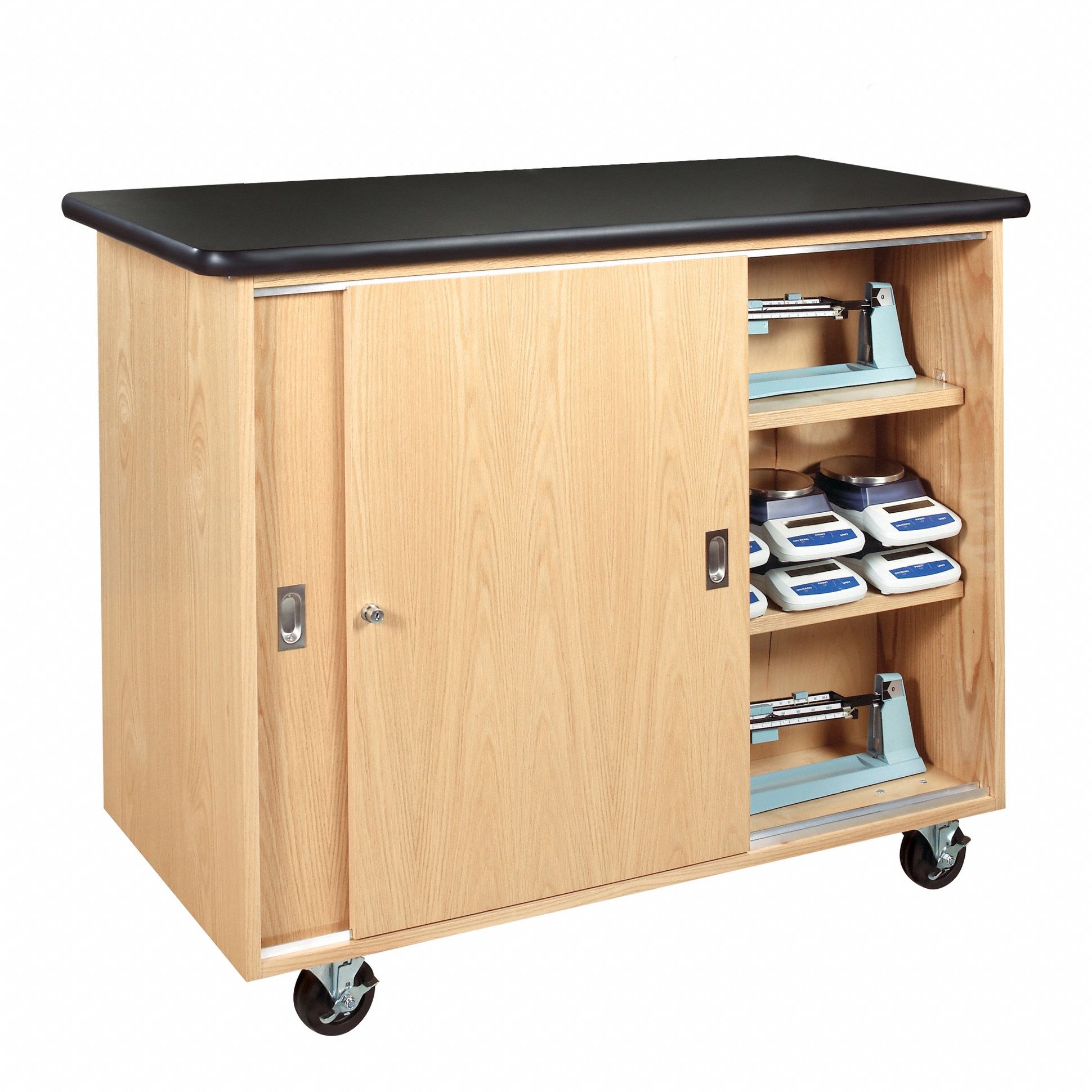 Mobile Balance Cabinet Wood