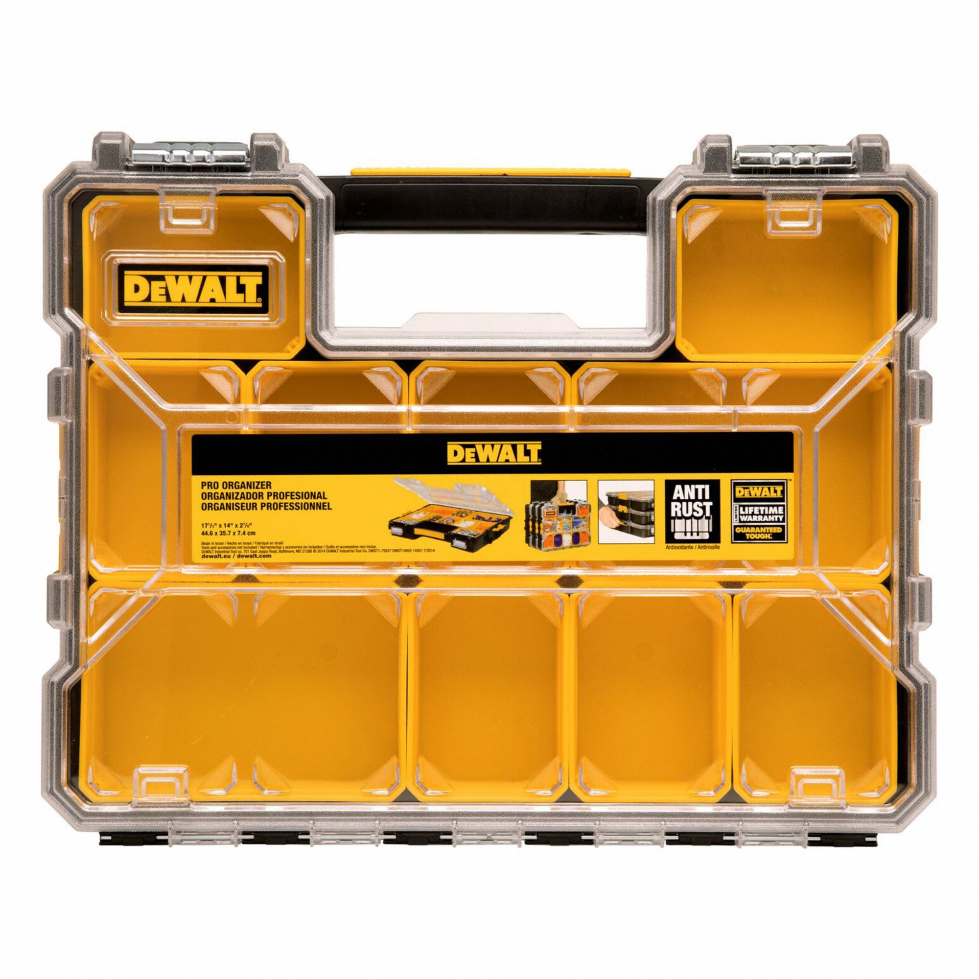 Tool Boxes 17-1/2 D 14 H 2-7/8 W