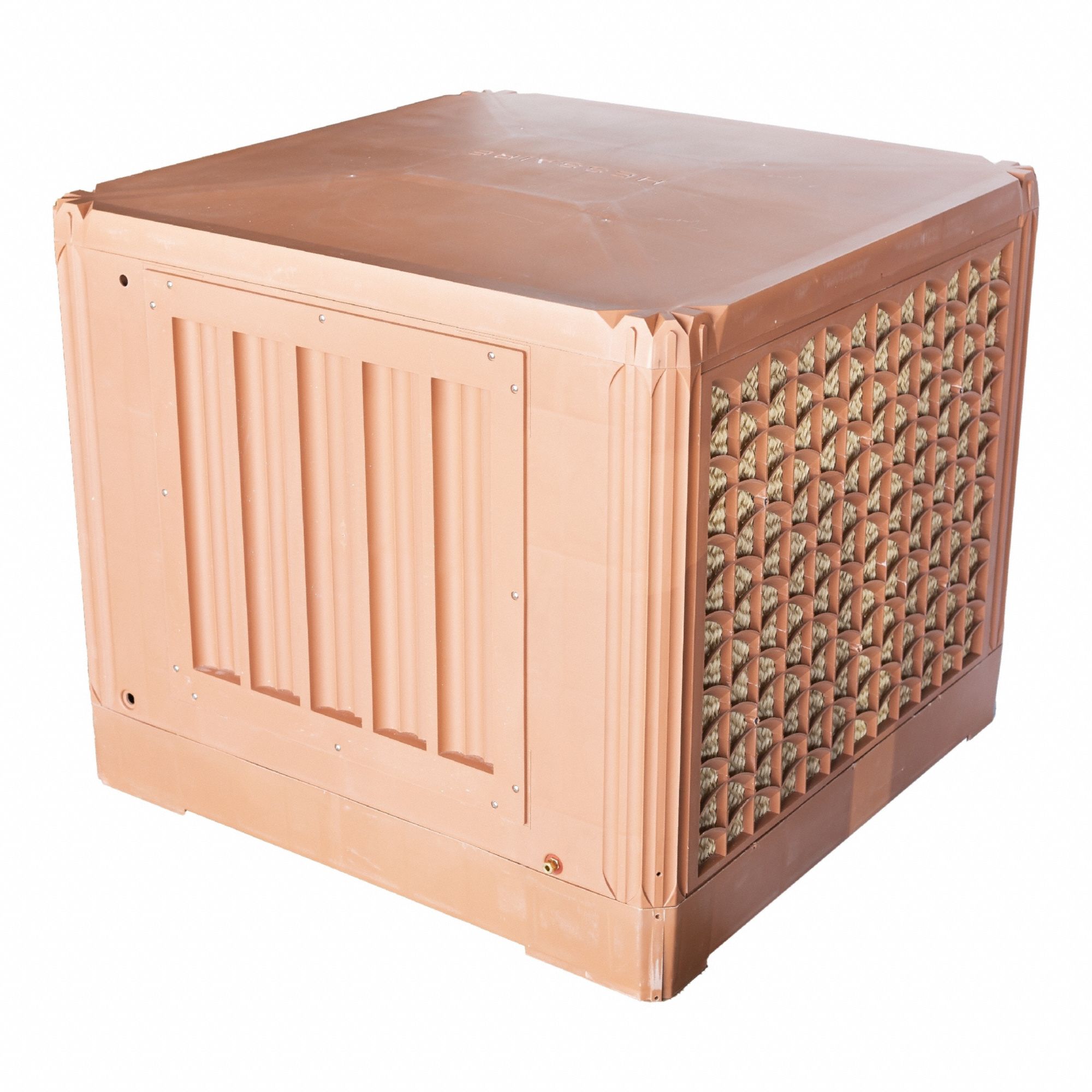 Ducted Evaporative Cooler: 1, 200 sq ft – 2, 000 sq ft, 26 in x 32 in x 31 in, 3 in Pad Thick