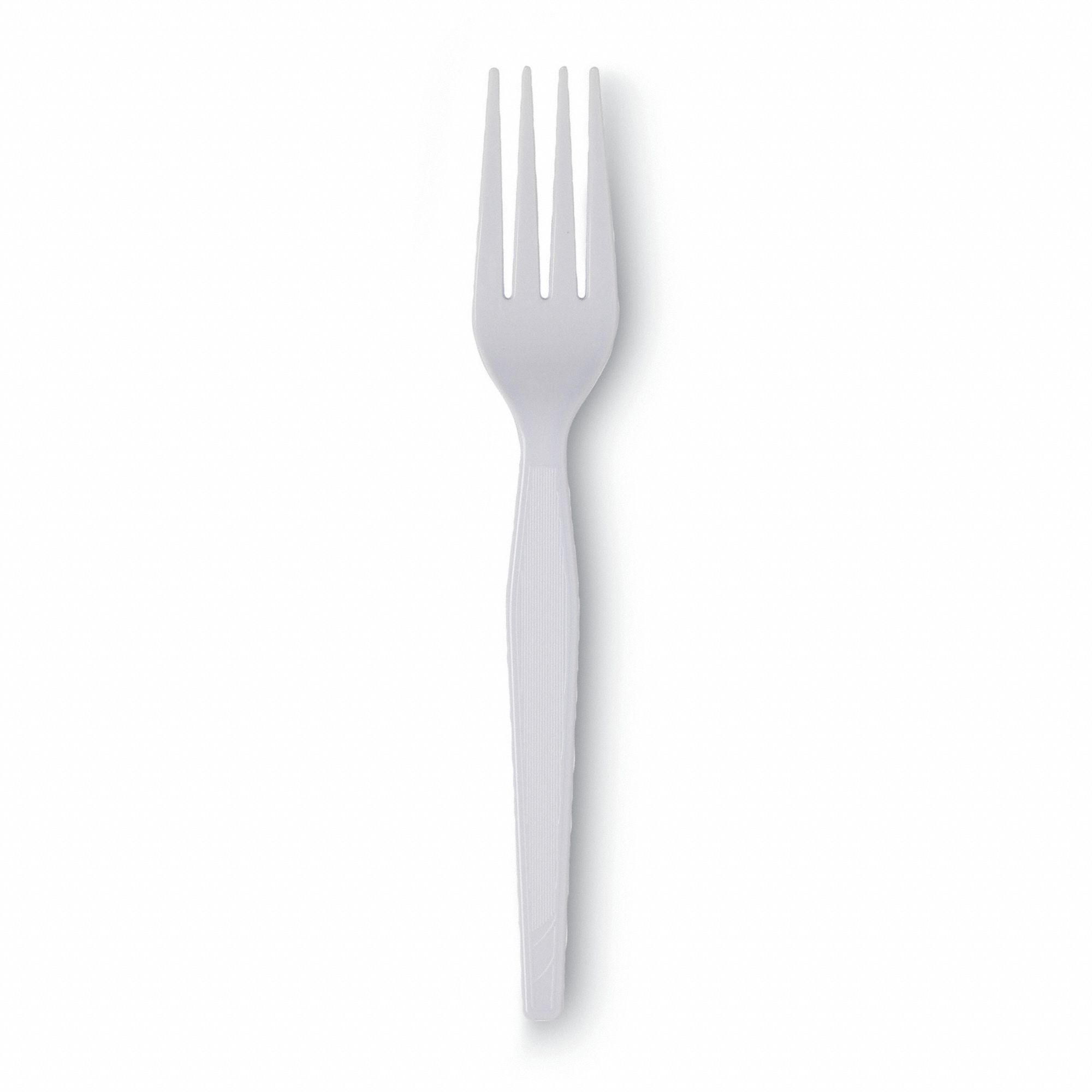 Disposable Fork, White, Heavy, PK1000