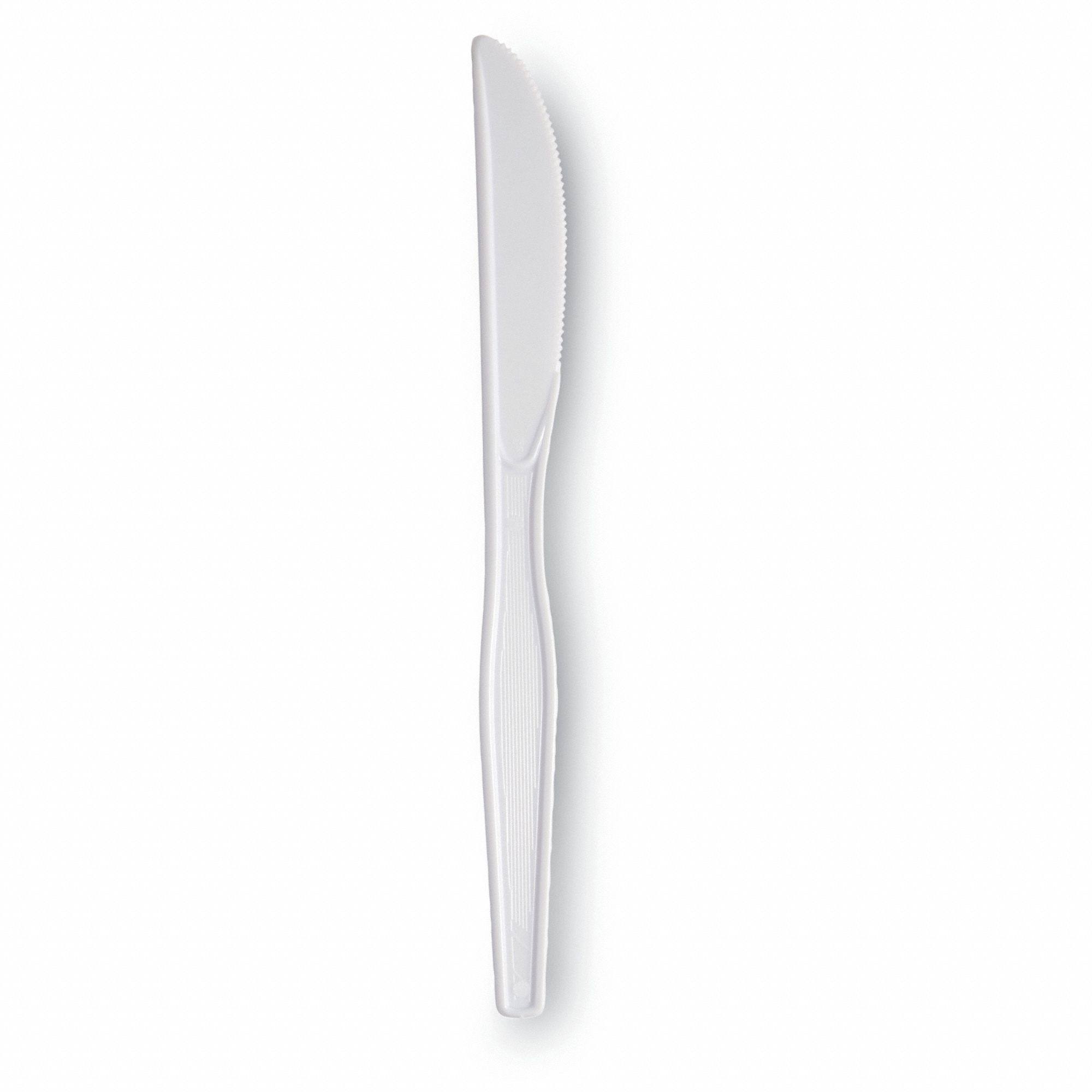 Disposable Knife, White, Heavy, PK1000