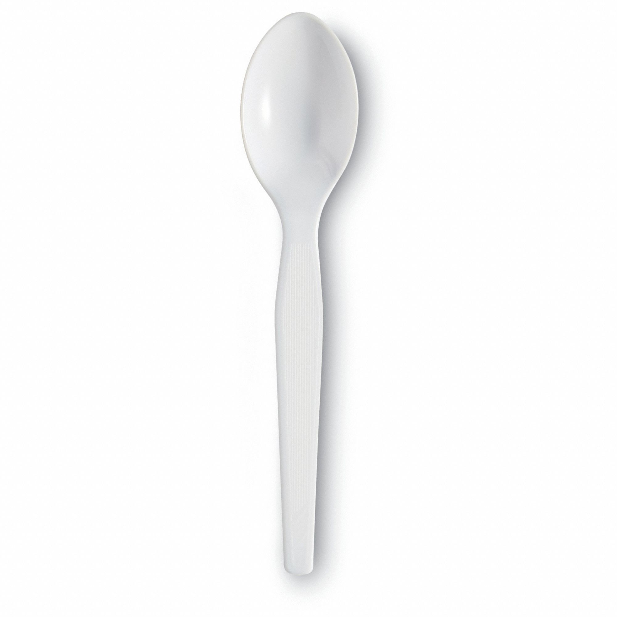 Disposable Spoon, White, Heavy, PK1000