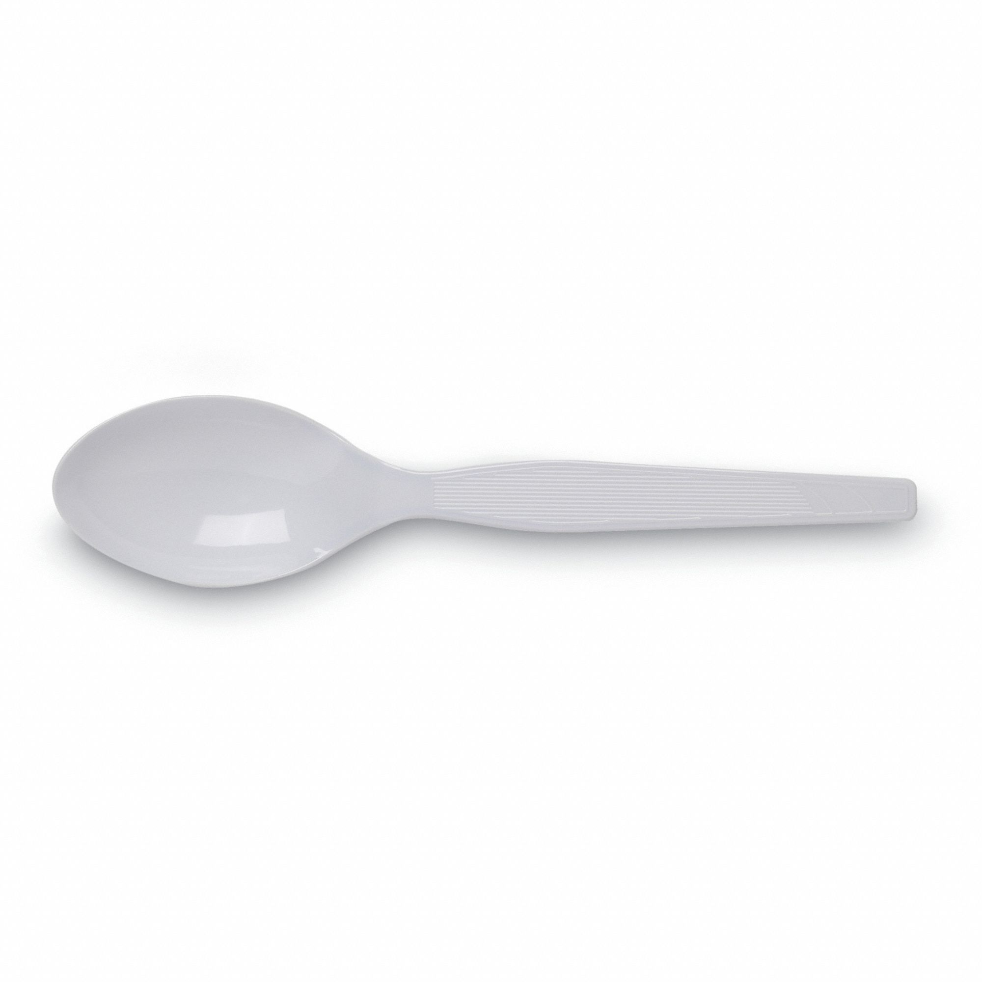 DIXIE, White, Heavy-Wt, Disposable Spoon - 43RE26|TM207 - Grainger