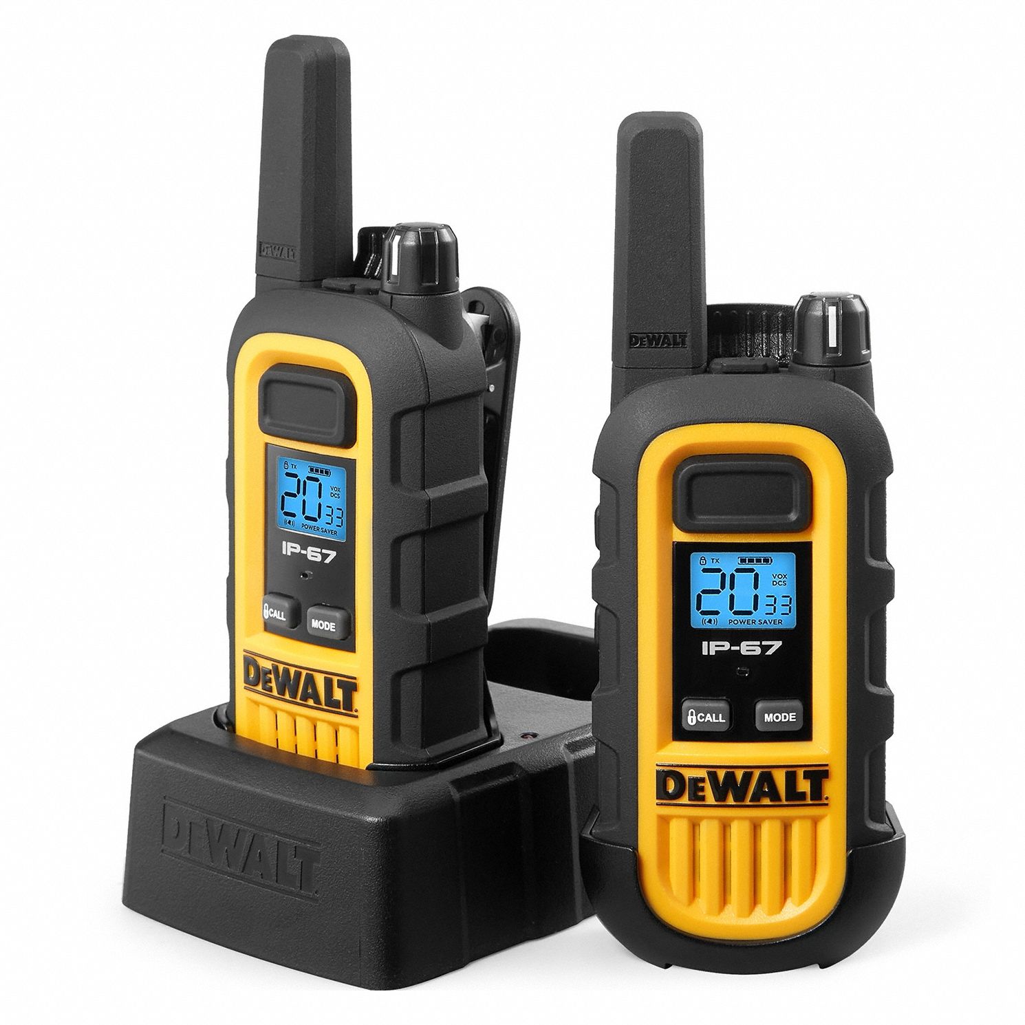 DEWALT DXFRS300 Series FRS GMRS Handheld Two Way Radio 55GZ35