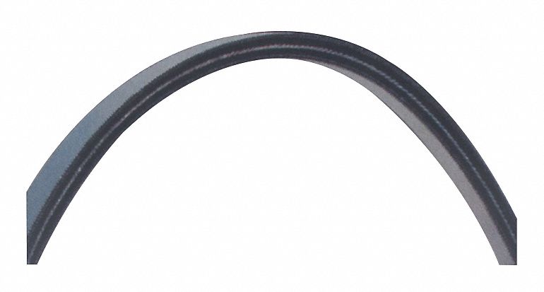 COURROIE TRAPÉZOÏDALE, 5L FHP, 81 X 21/32 X 3/8 PO, POLYESTR HAUT MODULE.