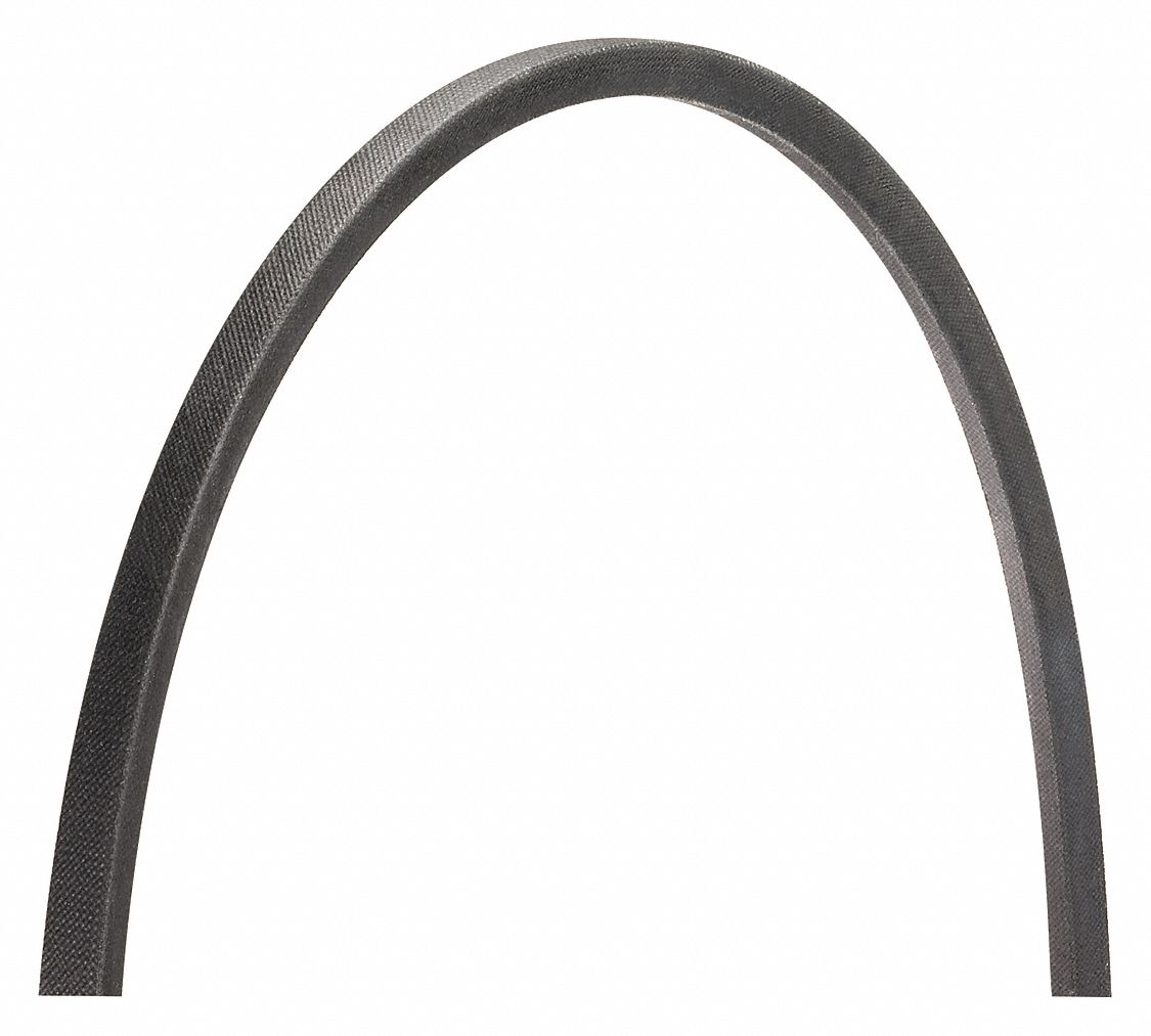 COURROIE TRAPÉZOÏDALE, 5V 1 RIB, 160 X 5/8 X 17/32 PO, CAOUTCHC