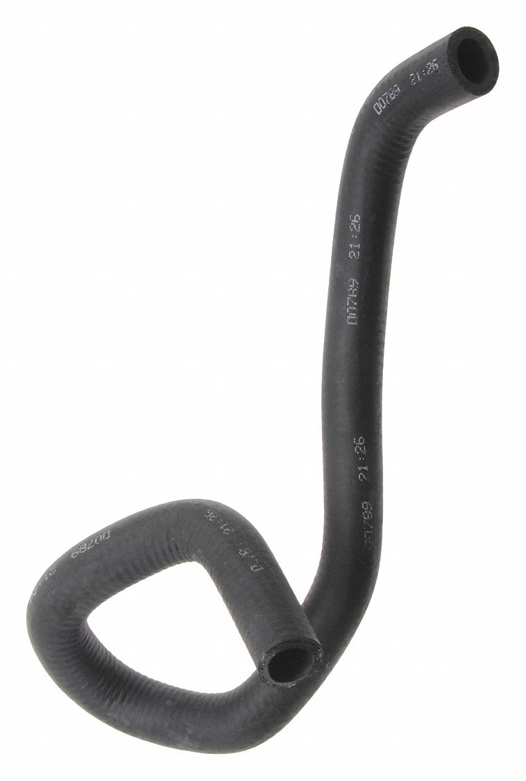 MOULDED HEATER HOSE, -40 ° F - 275 ° F, BLACK, 5/8 IN, RUBBER