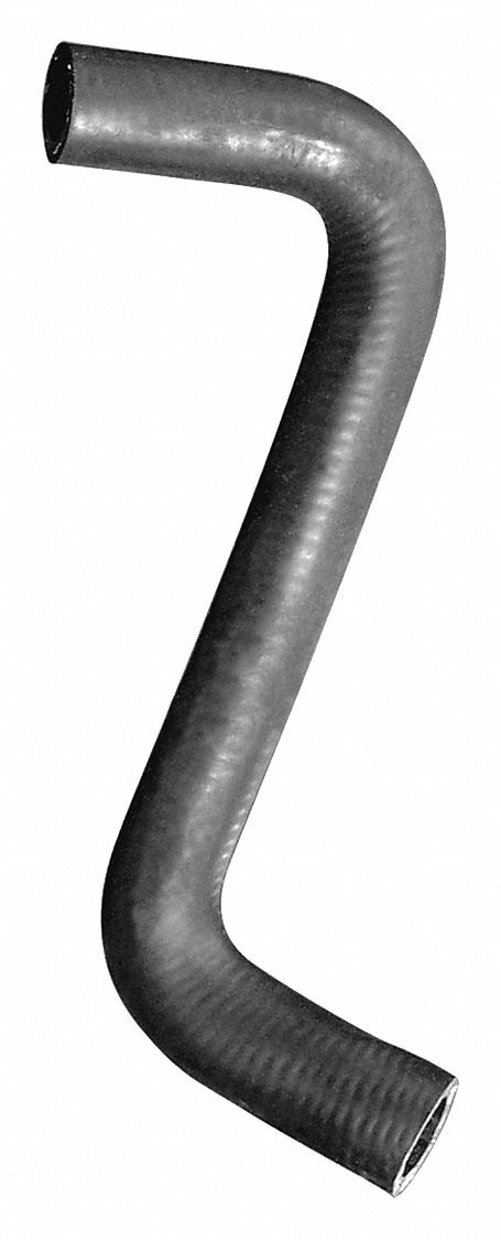 MOULDED HEATER HOSE, -40 ° F - 275 ° F, BLACK, 3/4 IN, RUBBER