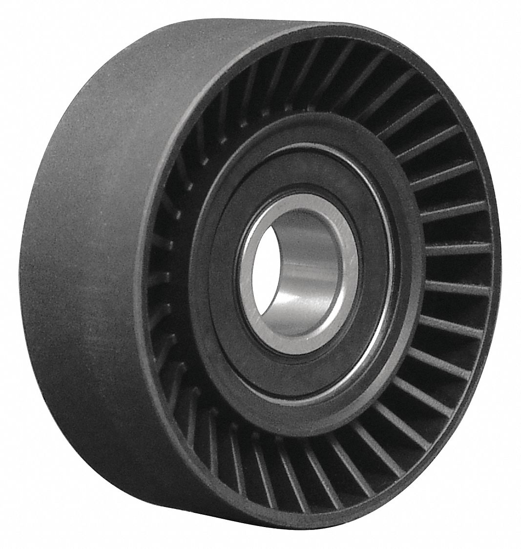 IDLER/TENSIONER PULLEY,BLACK,I. D.2-3/4"