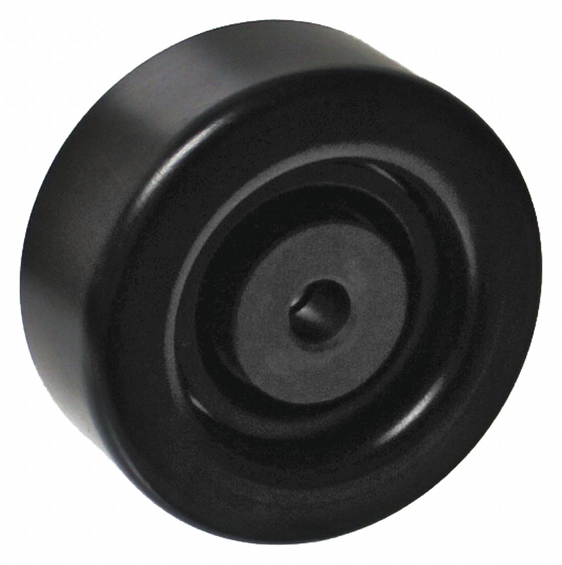 IDLER/TENSIONER PULLEY,METAL,BLACK,I.D3"