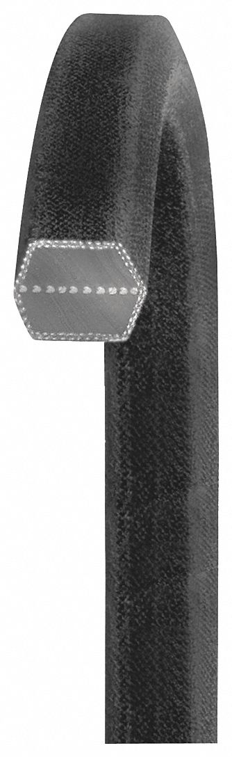 COURROIE V ANGLE DOUBLE