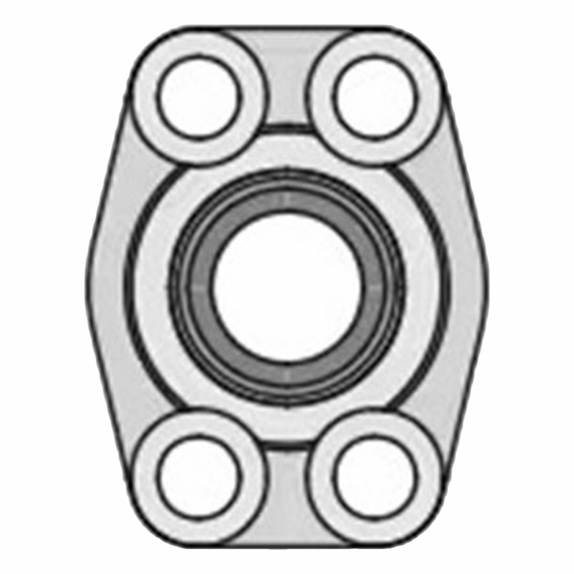 NPTF PORT BLOC ADAP FACE PLANE