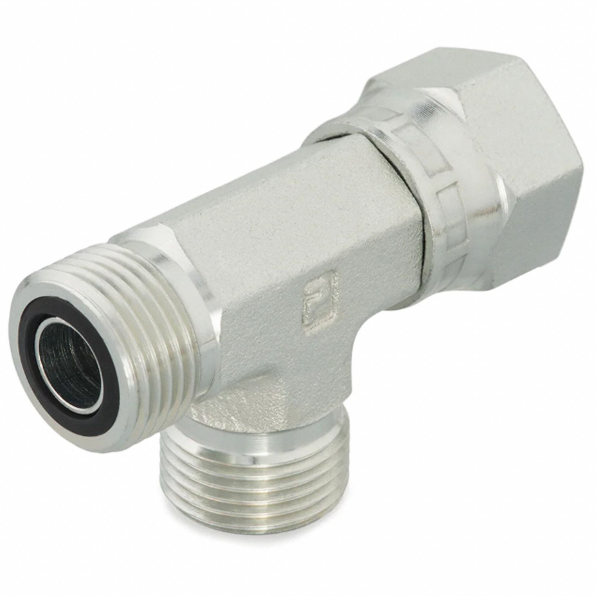 SEAL-LOK O-RING FACE SEAL TUBE FITTING/ADAPTER, STEEL, TOUGHSHIELD PLUS, TEE, 2.6 IN L, 9,200 PSI, 12 MM OD