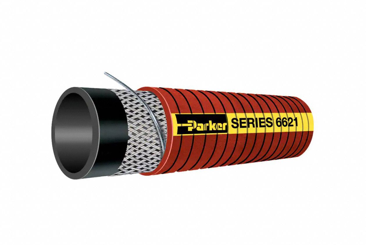 HOSE 1-5/8 IN X 130-RED SIL EZ FORM