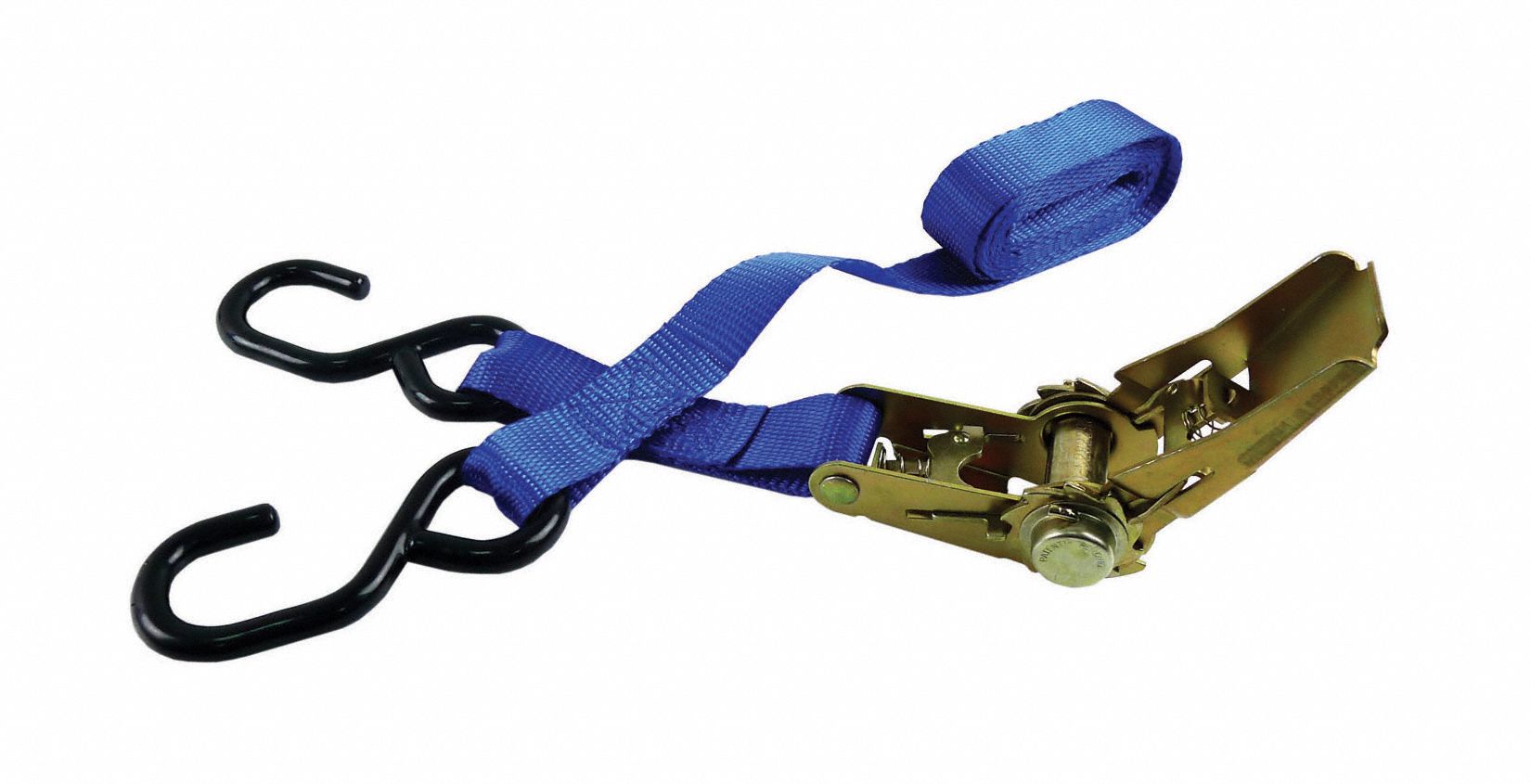 TIE DOWN STRAP,1 IN X 15 FT,BLUE