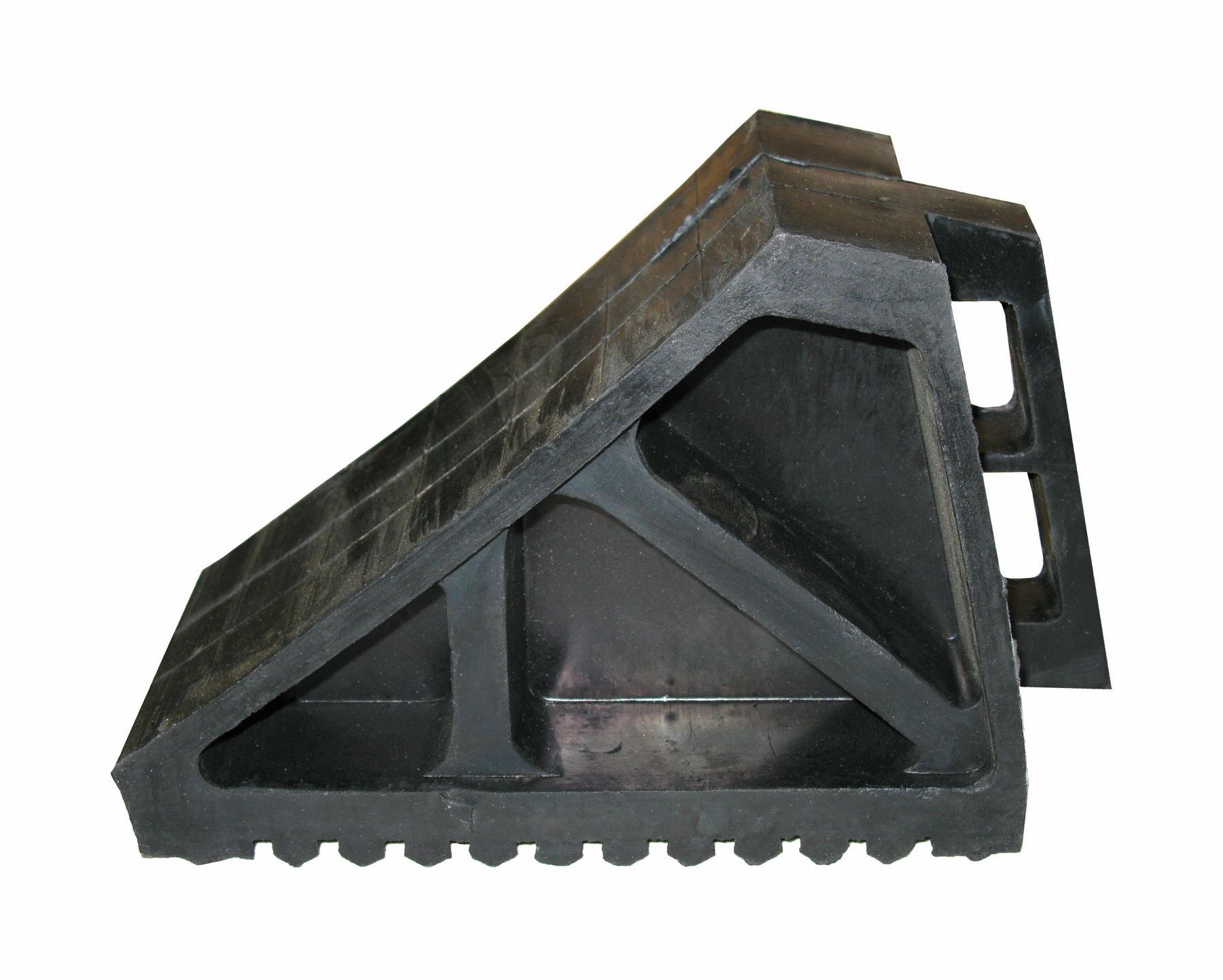 WHEEL CHOCK, 7 IN W X 4 1/2 IN H X 10 5/8 IN L