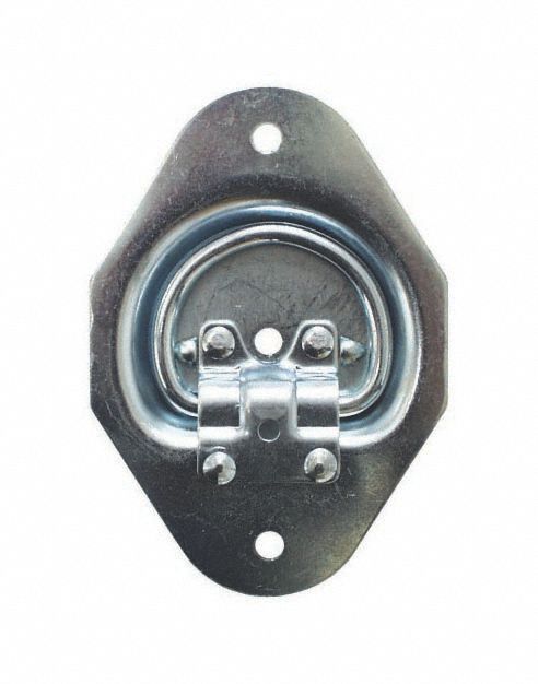 RECESSED ANCHOR NET, 3 1/2 IN W, ZINC-PLATED FINISH