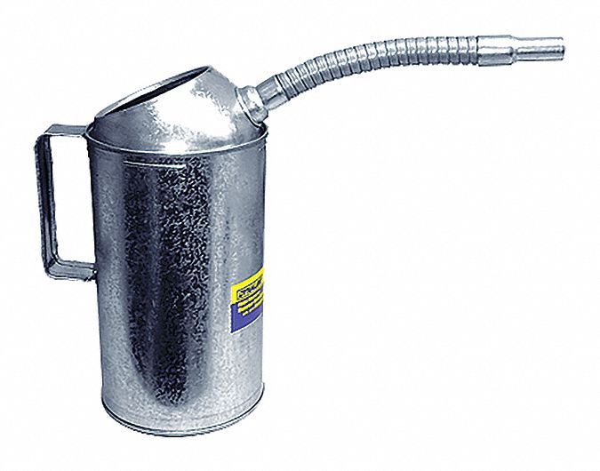 MEASURING CONTAINER,11.2 IN H,SILVER