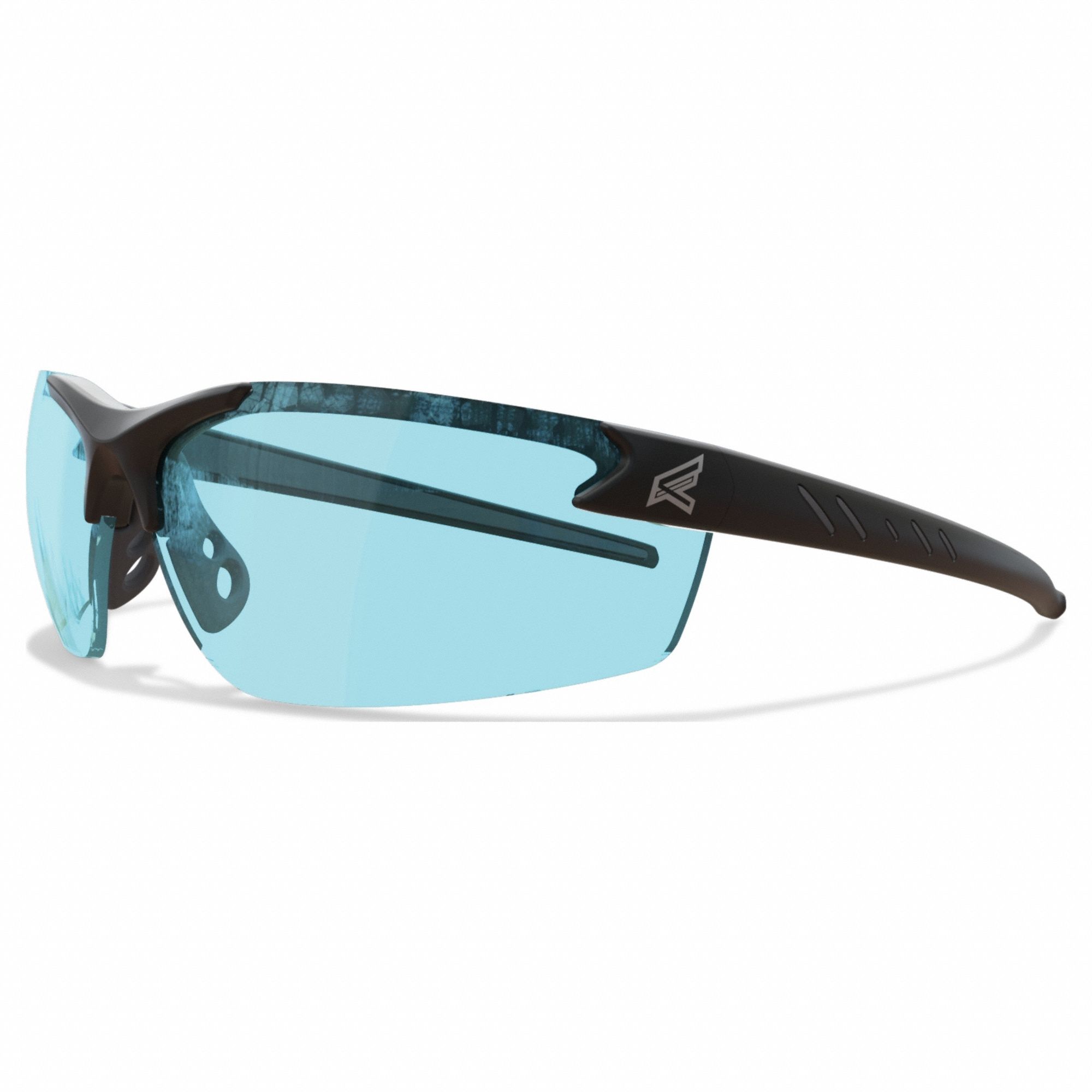 EDGE EYEWEAR DZ113-G2 Safety Glasses,Light Blue PK 10