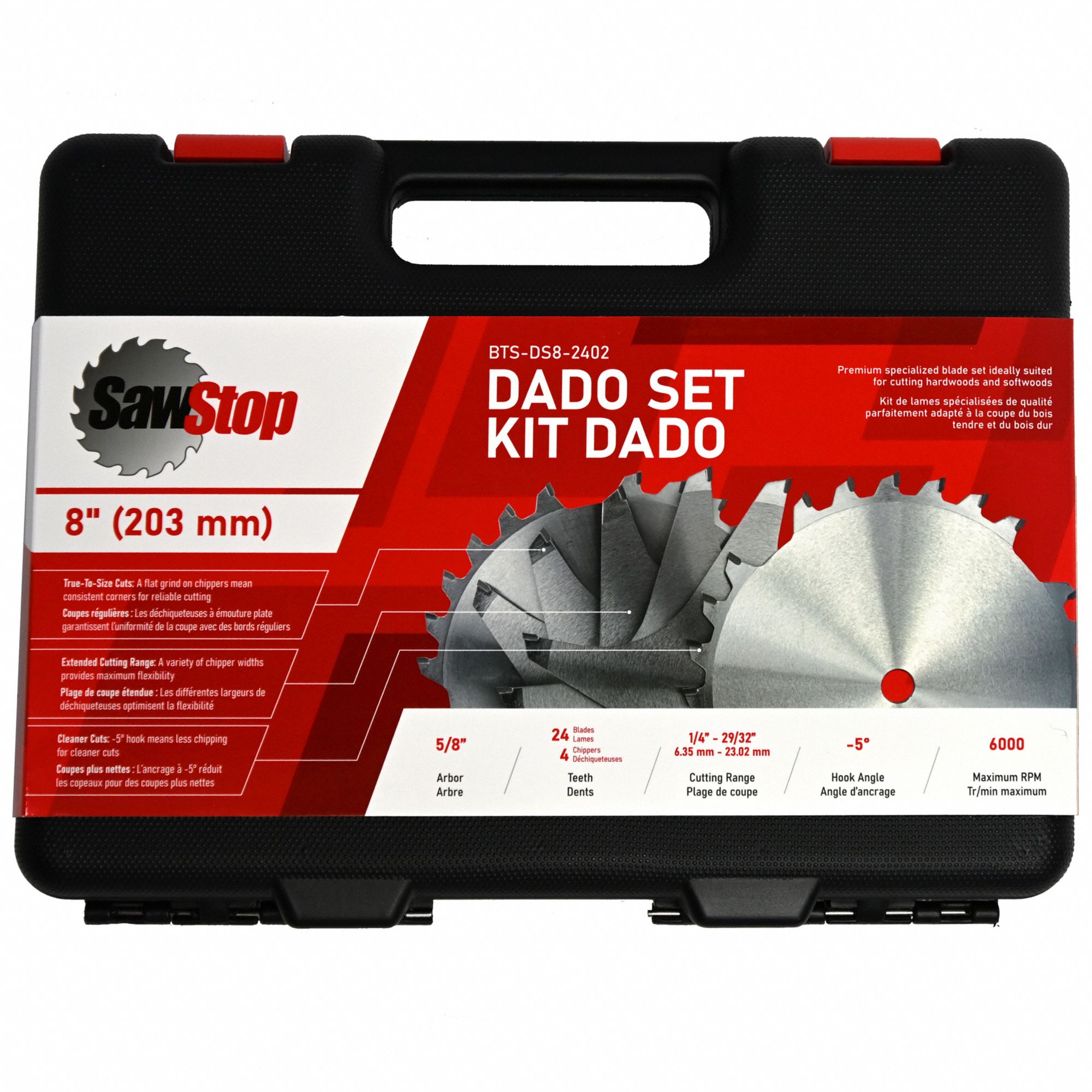 SAWSTOP Dado blade 799EG9BTSDS82402 Grainger