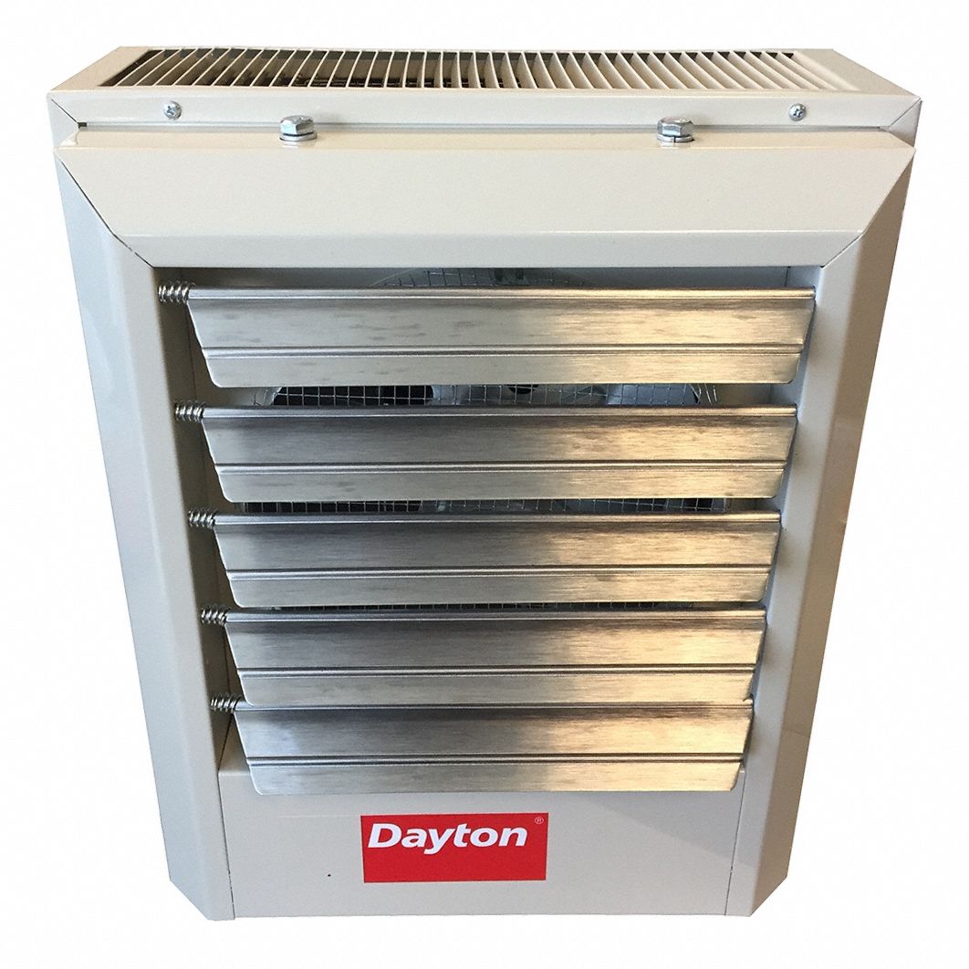 DAYTON Calentador Eléctrico Radiante , Radiante, 120VCA, Salida de